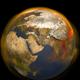 A 3D portrait of methane concentrations and a slightly wobblier Earth.